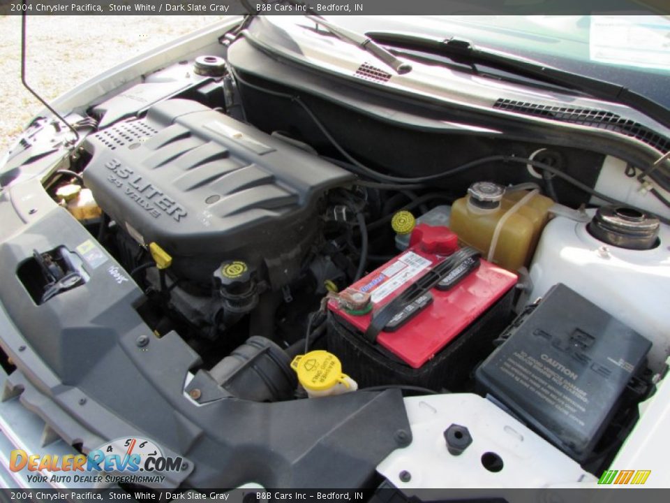 2004 Chrysler Pacifica Stone White / Dark Slate Gray Photo #34