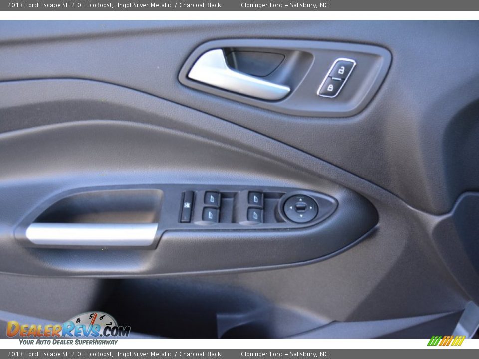 2013 Ford Escape SE 2.0L EcoBoost Ingot Silver Metallic / Charcoal Black Photo #9