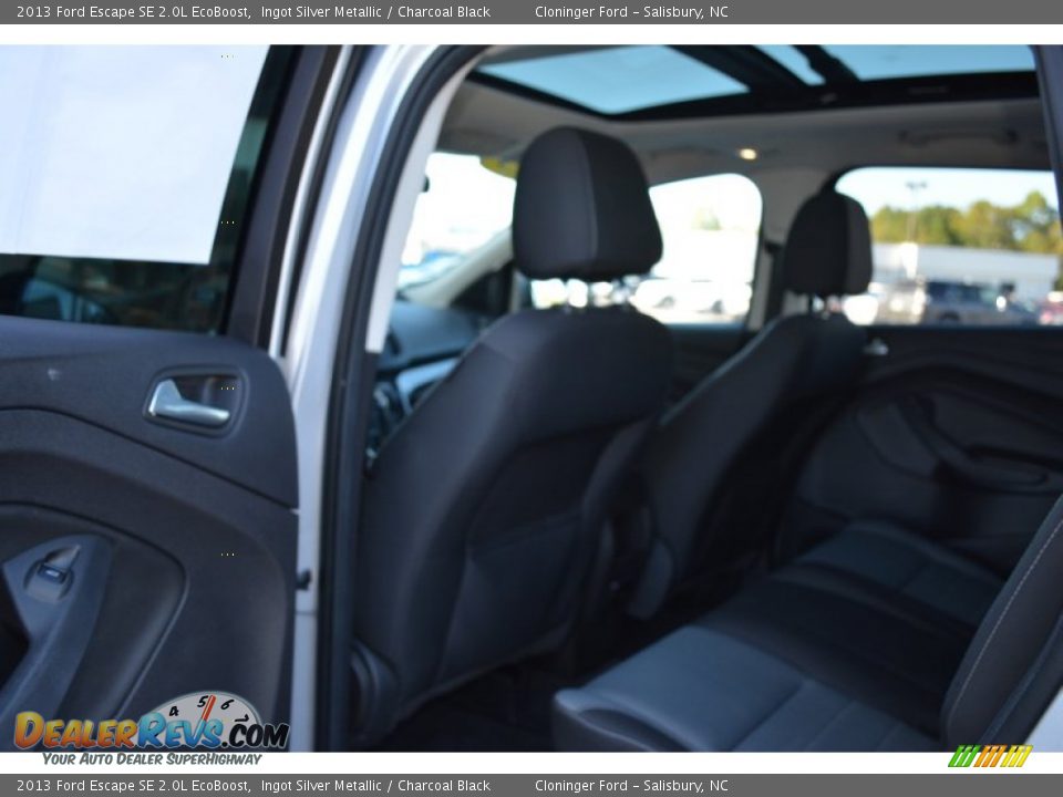 2013 Ford Escape SE 2.0L EcoBoost Ingot Silver Metallic / Charcoal Black Photo #13