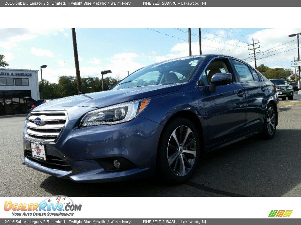 2016 Subaru Legacy 2.5i Limited Twilight Blue Metallic / Warm Ivory Photo #1