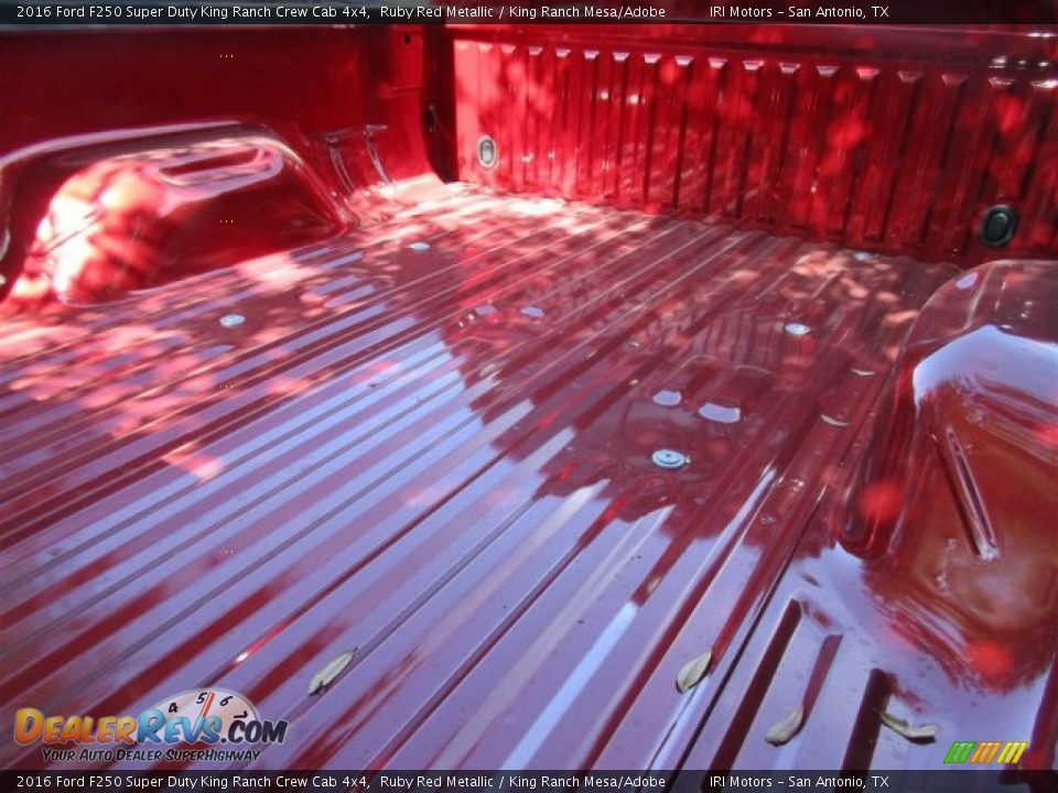 2016 Ford F250 Super Duty King Ranch Crew Cab 4x4 Ruby Red Metallic / King Ranch Mesa/Adobe Photo #7
