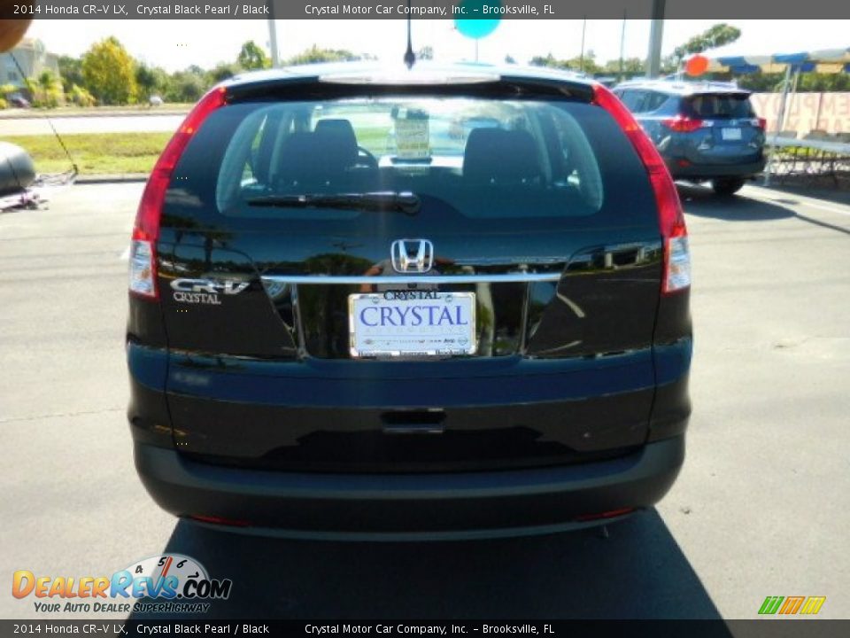 2014 Honda CR-V LX Crystal Black Pearl / Black Photo #8