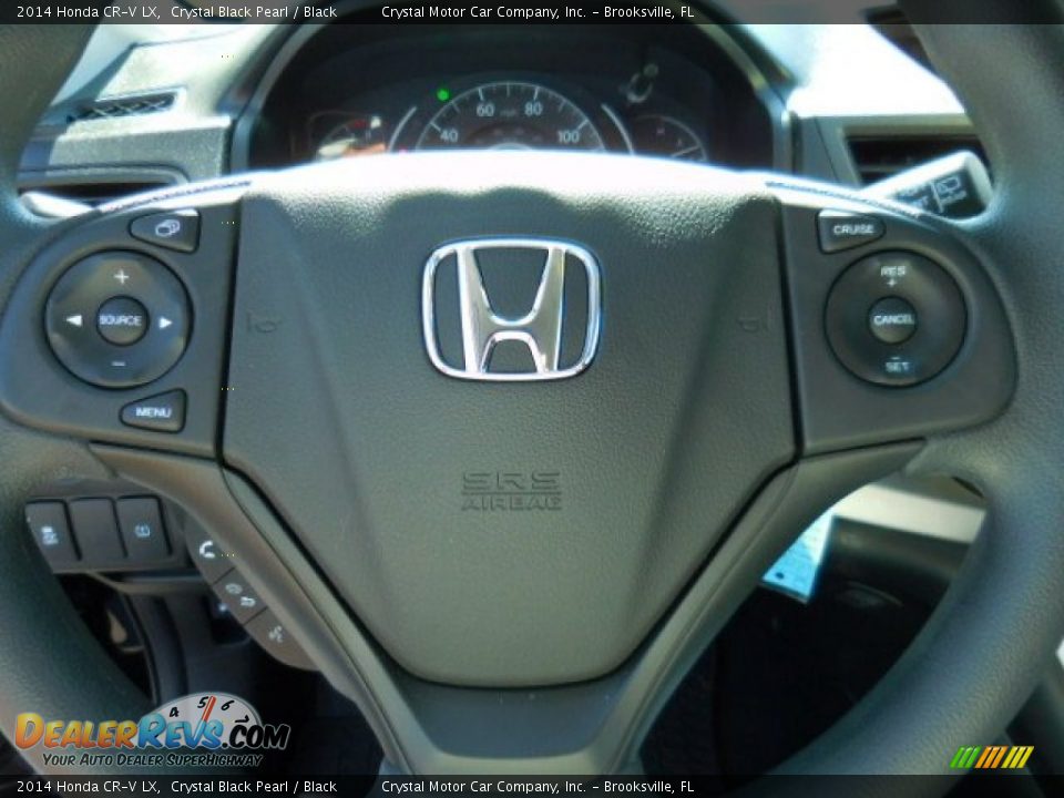 2014 Honda CR-V LX Crystal Black Pearl / Black Photo #22