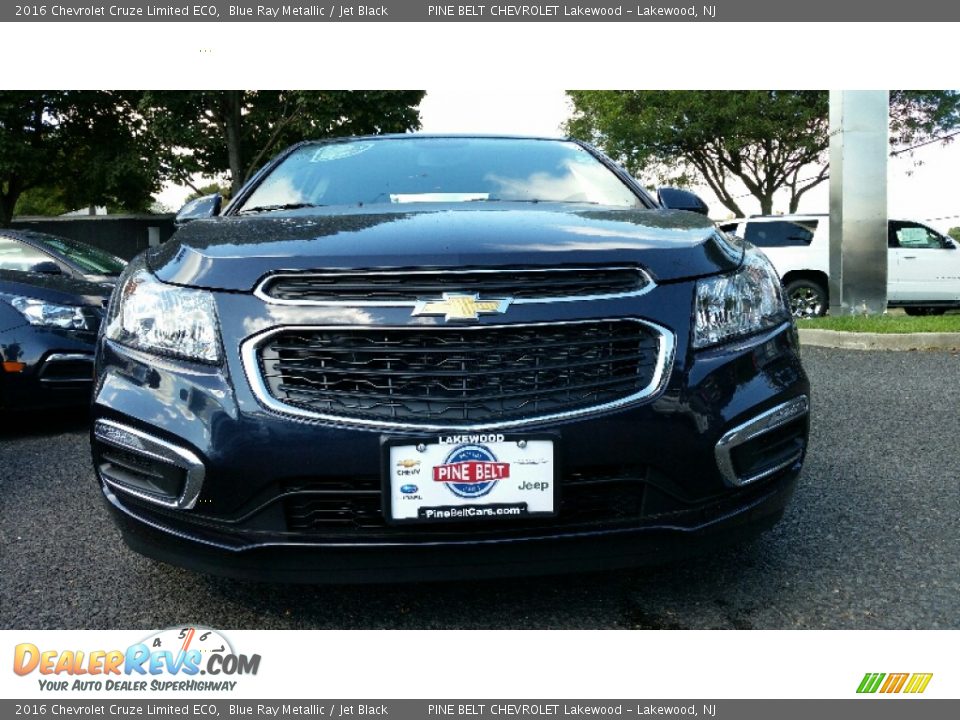 2016 Chevrolet Cruze Limited ECO Blue Ray Metallic / Jet Black Photo #2
