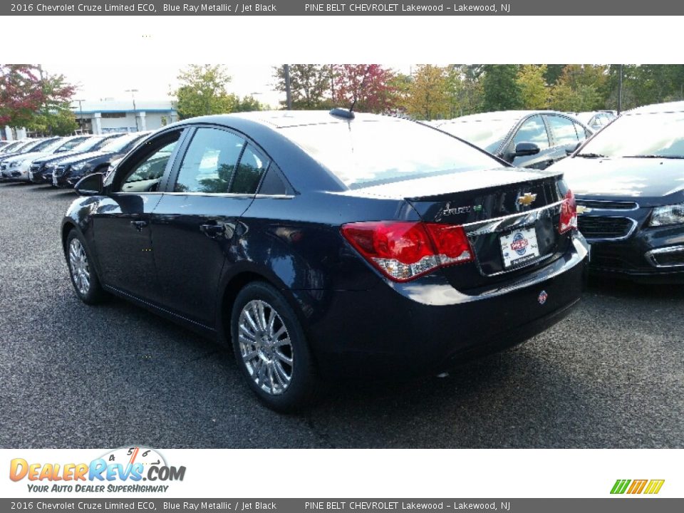 2016 Chevrolet Cruze Limited ECO Blue Ray Metallic / Jet Black Photo #4