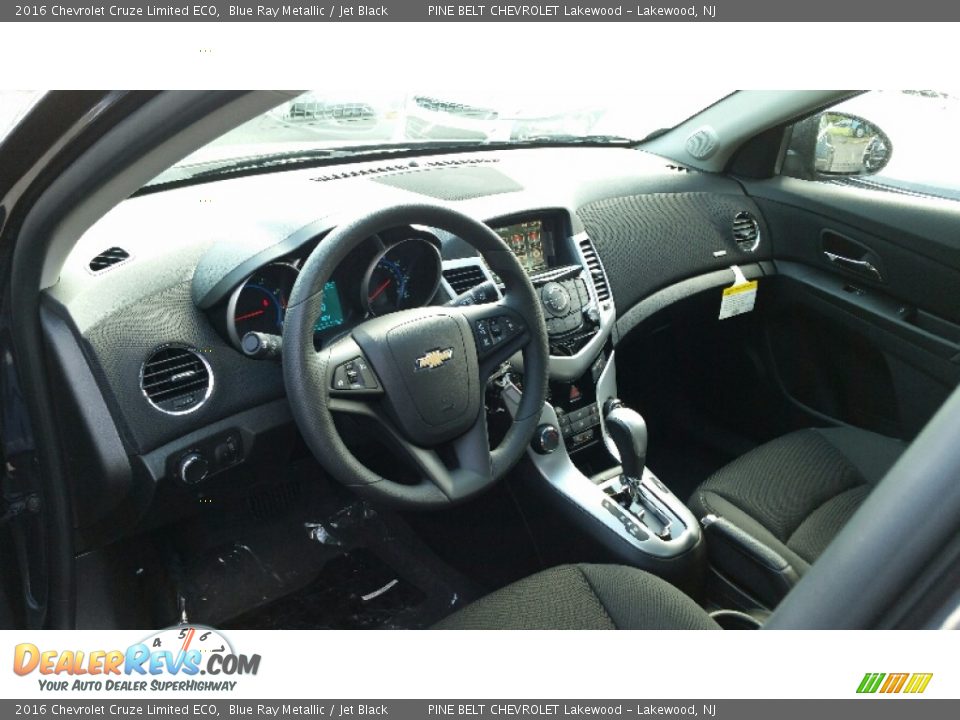 2016 Chevrolet Cruze Limited ECO Blue Ray Metallic / Jet Black Photo #7