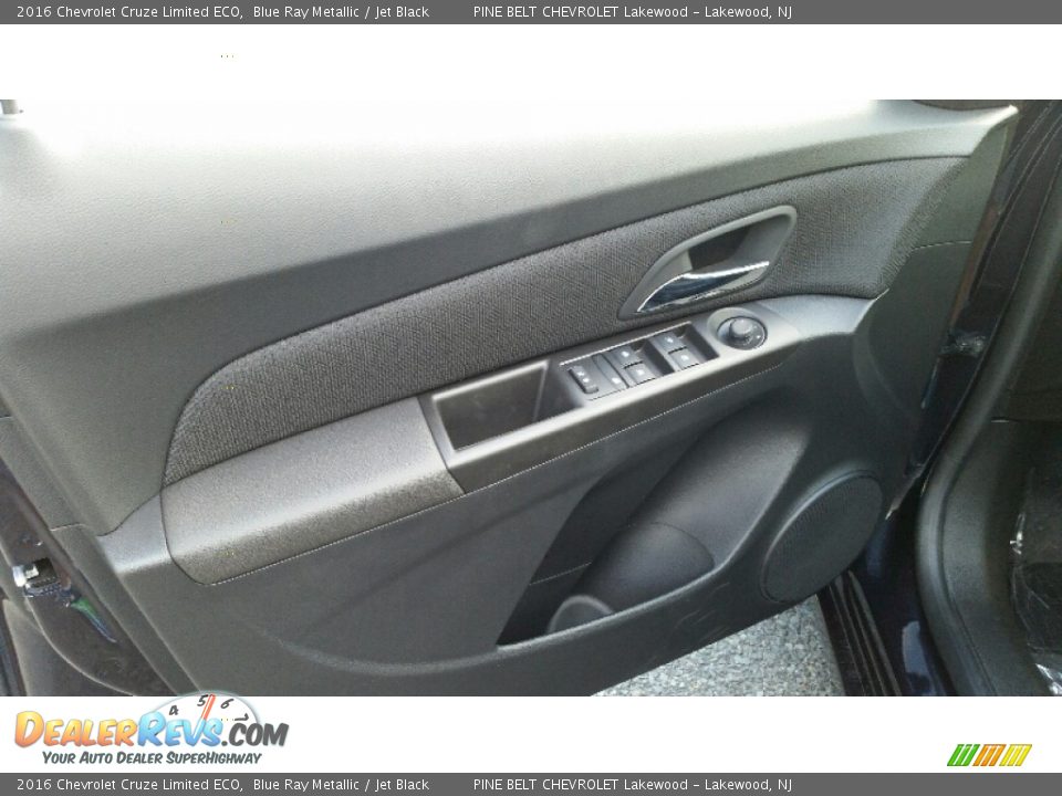 2016 Chevrolet Cruze Limited ECO Blue Ray Metallic / Jet Black Photo #8