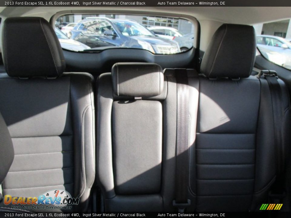 2013 Ford Escape SEL 1.6L EcoBoost 4WD Ingot Silver Metallic / Charcoal Black Photo #20
