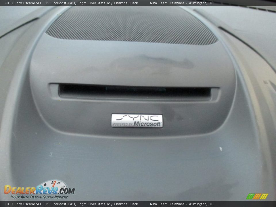 2013 Ford Escape SEL 1.6L EcoBoost 4WD Ingot Silver Metallic / Charcoal Black Photo #31