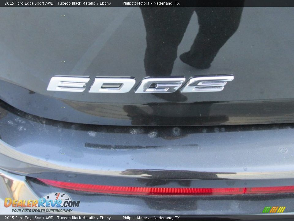 2015 Ford Edge Sport AWD Tuxedo Black Metallic / Ebony Photo #13