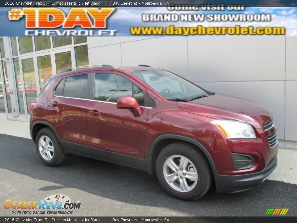 2016 Chevrolet Trax LT Crimson Metallic / Jet Black Photo #1