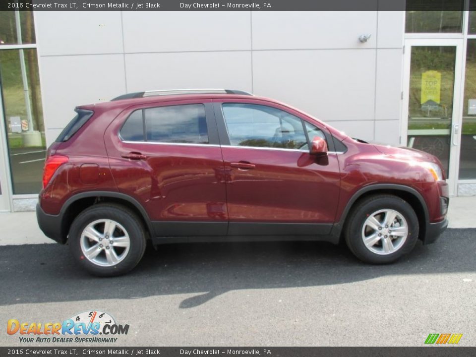 2016 Chevrolet Trax LT Crimson Metallic / Jet Black Photo #2