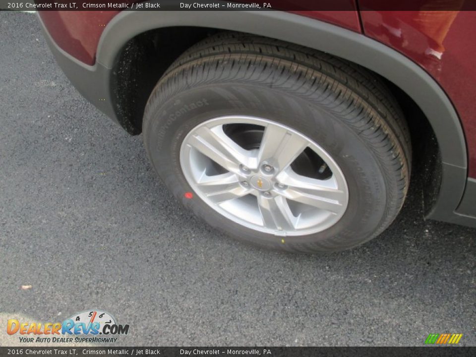 2016 Chevrolet Trax LT Crimson Metallic / Jet Black Photo #3