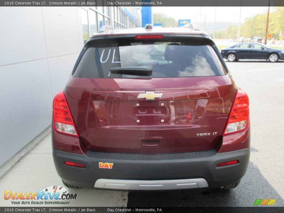 2016 Chevrolet Trax LT Crimson Metallic / Jet Black Photo #6