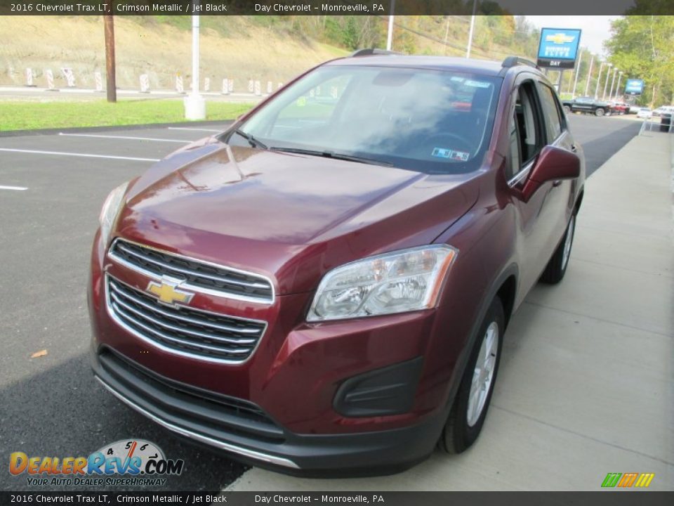 2016 Chevrolet Trax LT Crimson Metallic / Jet Black Photo #8