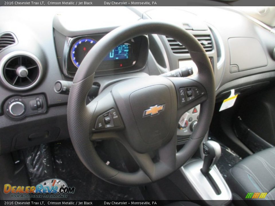 2016 Chevrolet Trax LT Crimson Metallic / Jet Black Photo #13