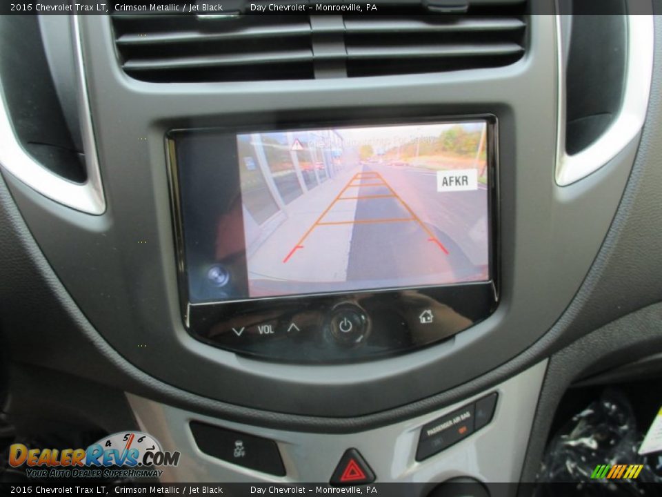 2016 Chevrolet Trax LT Crimson Metallic / Jet Black Photo #16