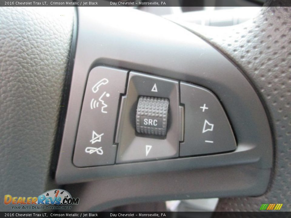 2016 Chevrolet Trax LT Crimson Metallic / Jet Black Photo #17