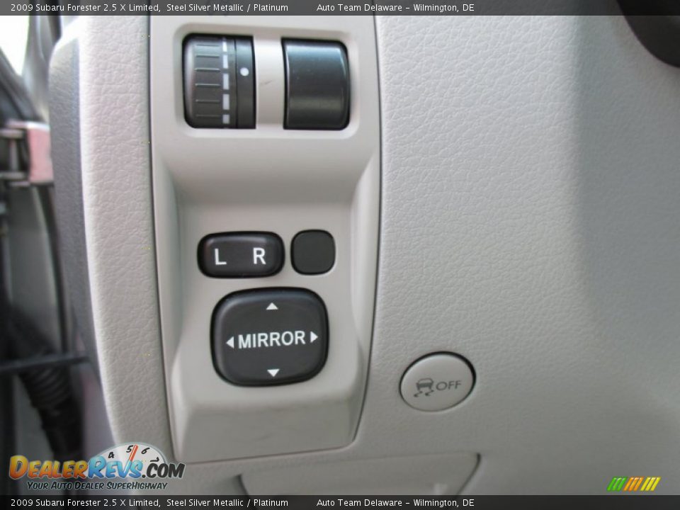 2009 Subaru Forester 2.5 X Limited Steel Silver Metallic / Platinum Photo #34
