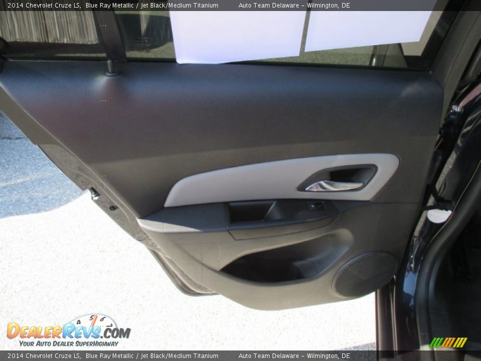 2014 Chevrolet Cruze LS Blue Ray Metallic / Jet Black/Medium Titanium Photo #24