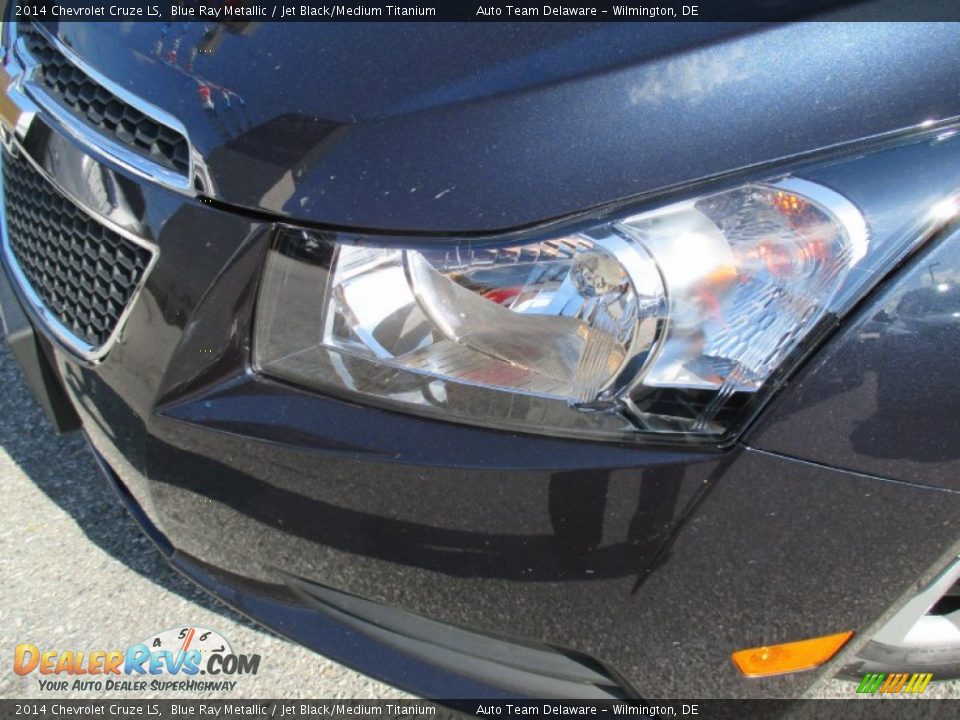2014 Chevrolet Cruze LS Blue Ray Metallic / Jet Black/Medium Titanium Photo #27