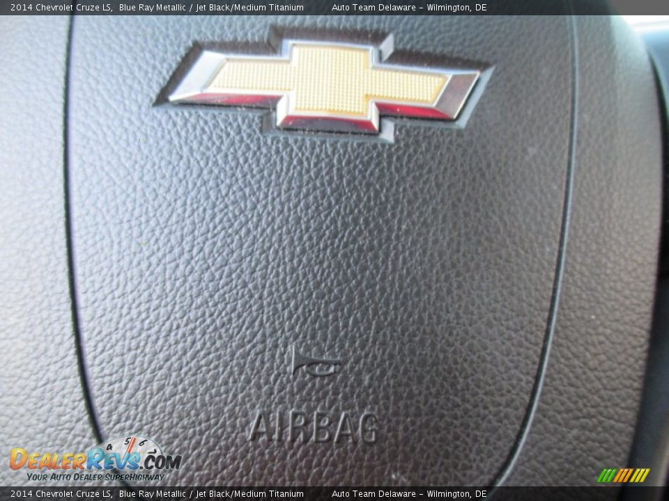 2014 Chevrolet Cruze LS Blue Ray Metallic / Jet Black/Medium Titanium Photo #36