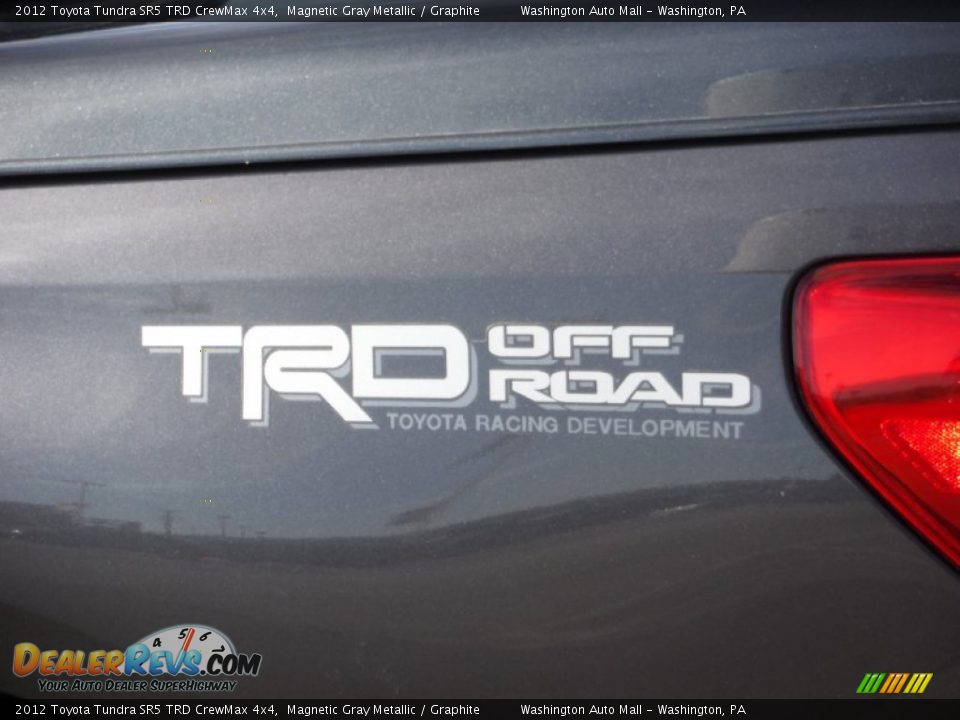 2012 Toyota Tundra SR5 TRD CrewMax 4x4 Magnetic Gray Metallic / Graphite Photo #9