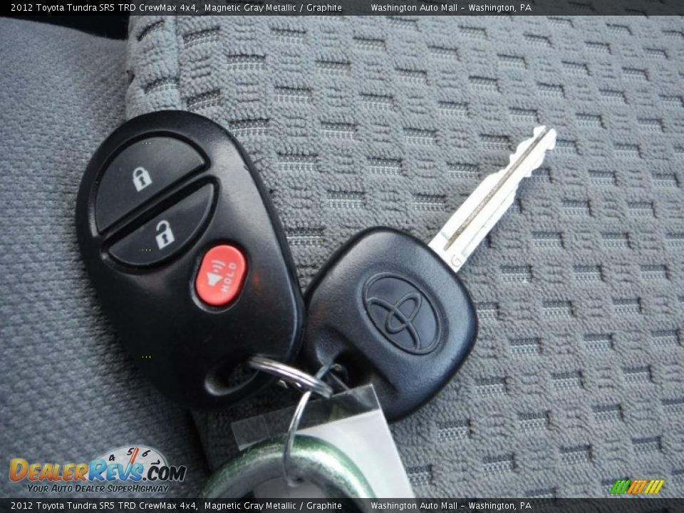 2012 Toyota Tundra SR5 TRD CrewMax 4x4 Magnetic Gray Metallic / Graphite Photo #23