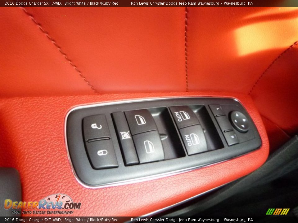 Controls of 2016 Dodge Charger SXT AWD Photo #19