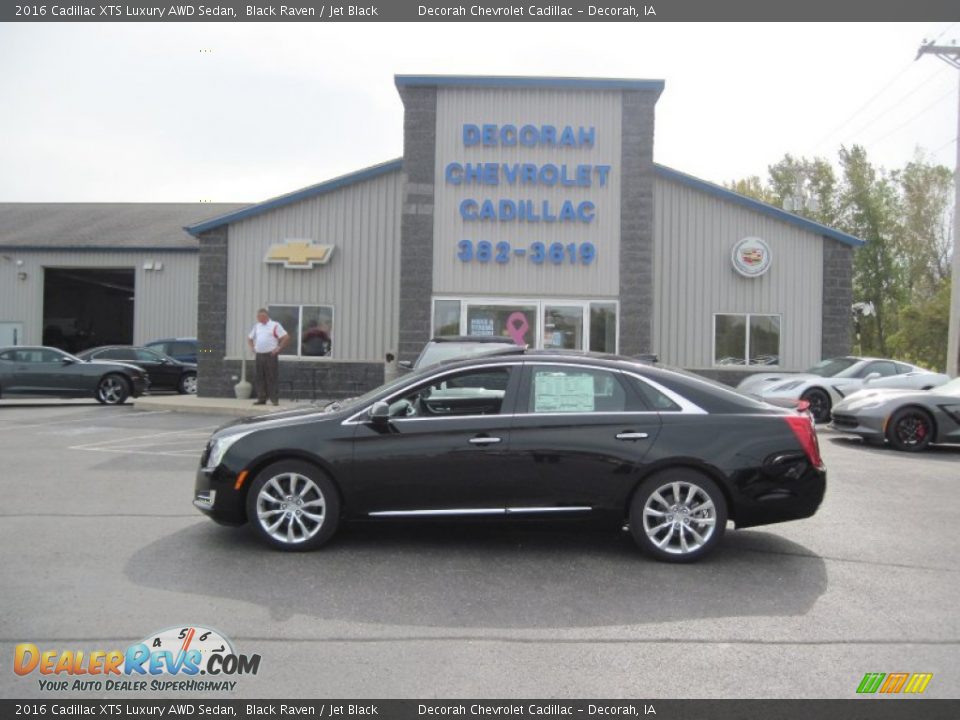2016 Cadillac XTS Luxury AWD Sedan Black Raven / Jet Black Photo #1