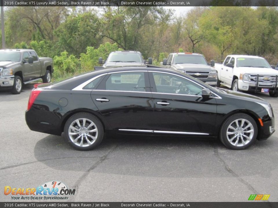 2016 Cadillac XTS Luxury AWD Sedan Black Raven / Jet Black Photo #9