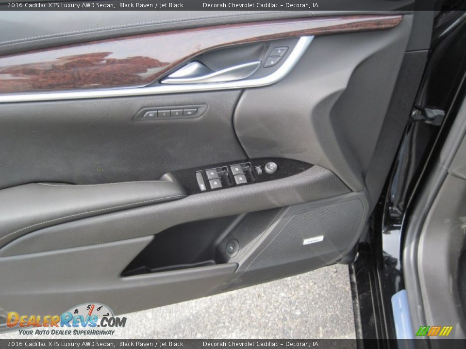 2016 Cadillac XTS Luxury AWD Sedan Black Raven / Jet Black Photo #14