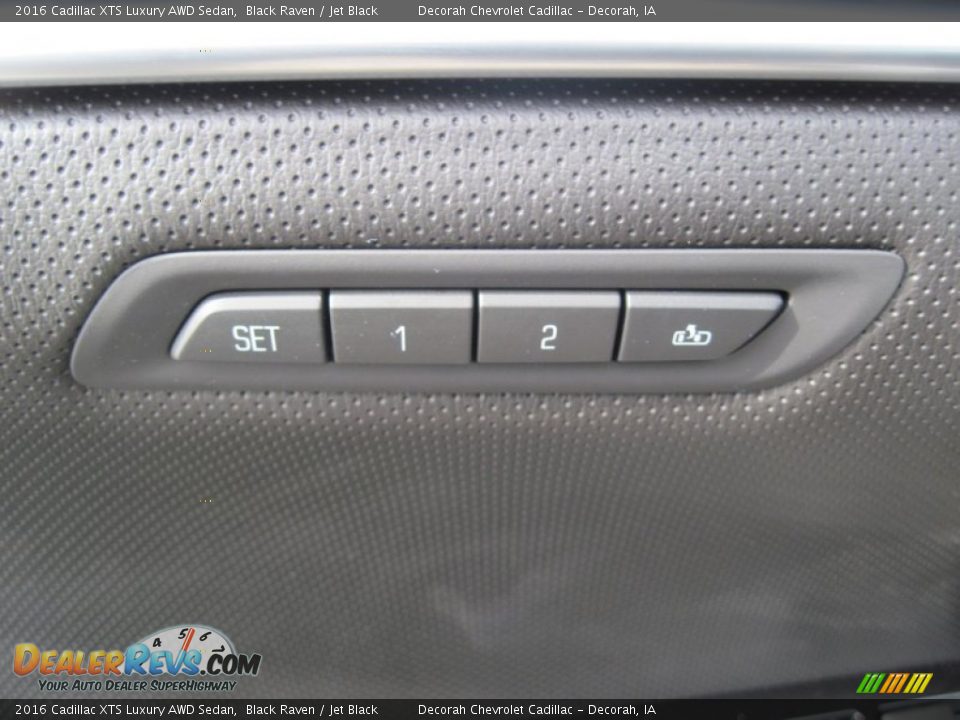2016 Cadillac XTS Luxury AWD Sedan Black Raven / Jet Black Photo #15