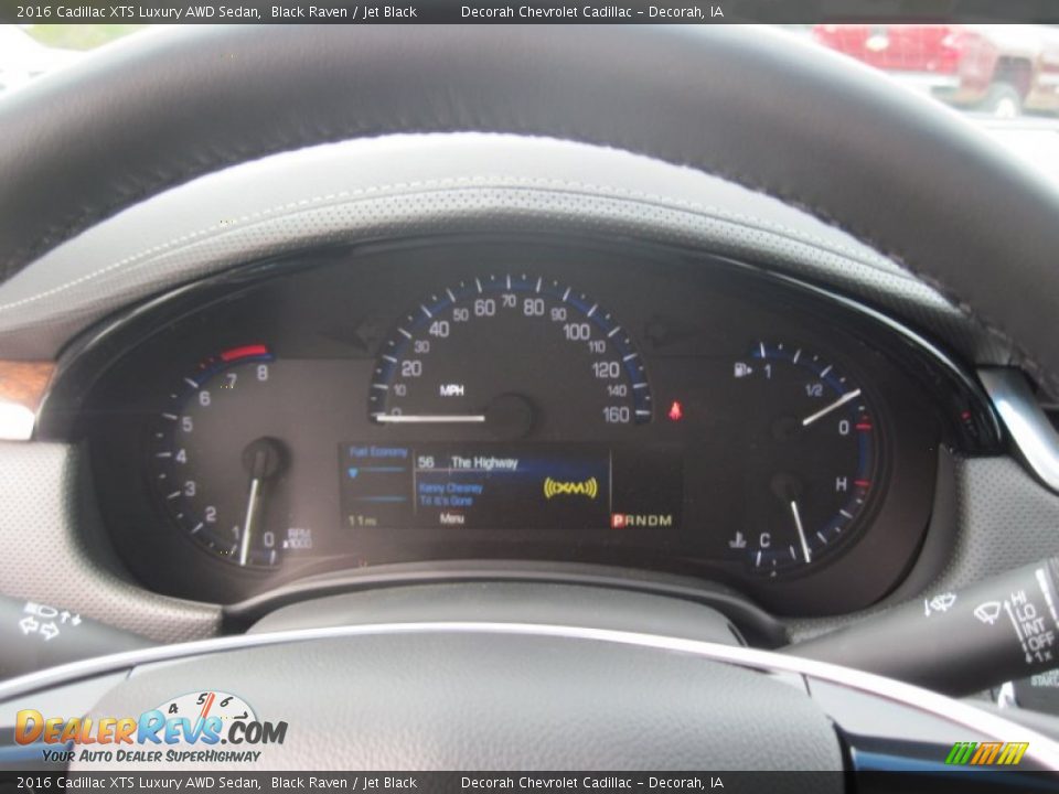 2016 Cadillac XTS Luxury AWD Sedan Black Raven / Jet Black Photo #27