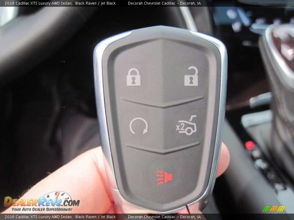 2016 Cadillac XTS Luxury AWD Sedan Black Raven / Jet Black Photo #33
