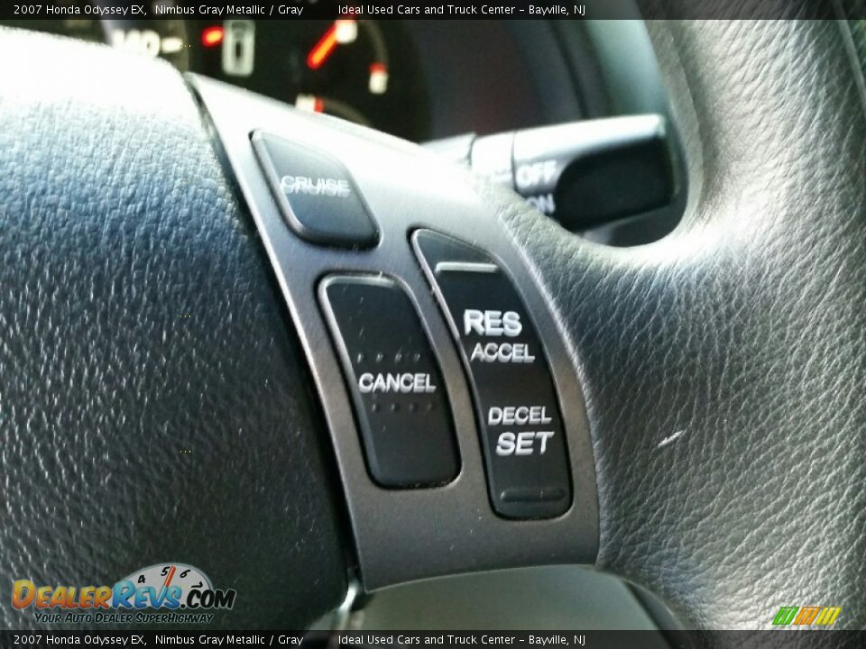 2007 Honda Odyssey EX Nimbus Gray Metallic / Gray Photo #14