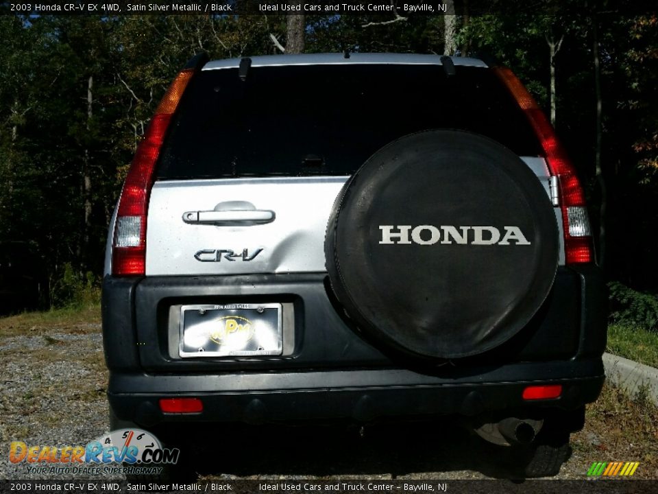 2003 Honda CR-V EX 4WD Satin Silver Metallic / Black Photo #8
