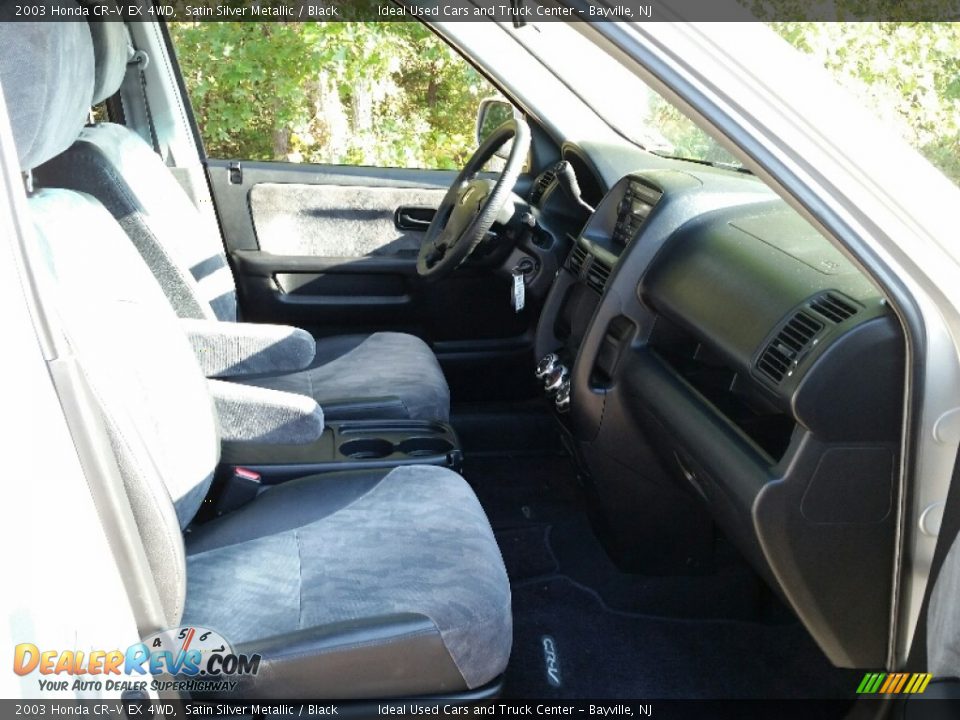 2003 Honda CR-V EX 4WD Satin Silver Metallic / Black Photo #9