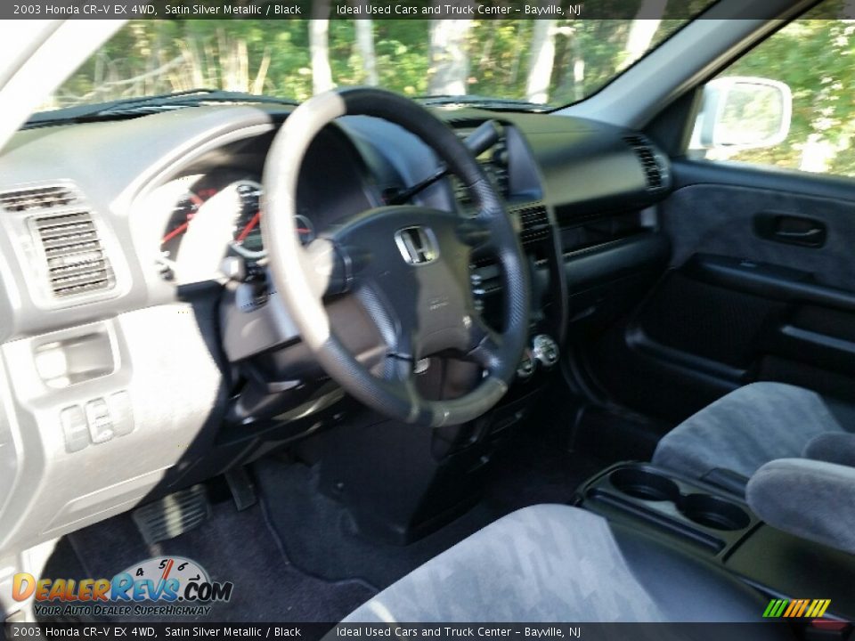 2003 Honda CR-V EX 4WD Satin Silver Metallic / Black Photo #20