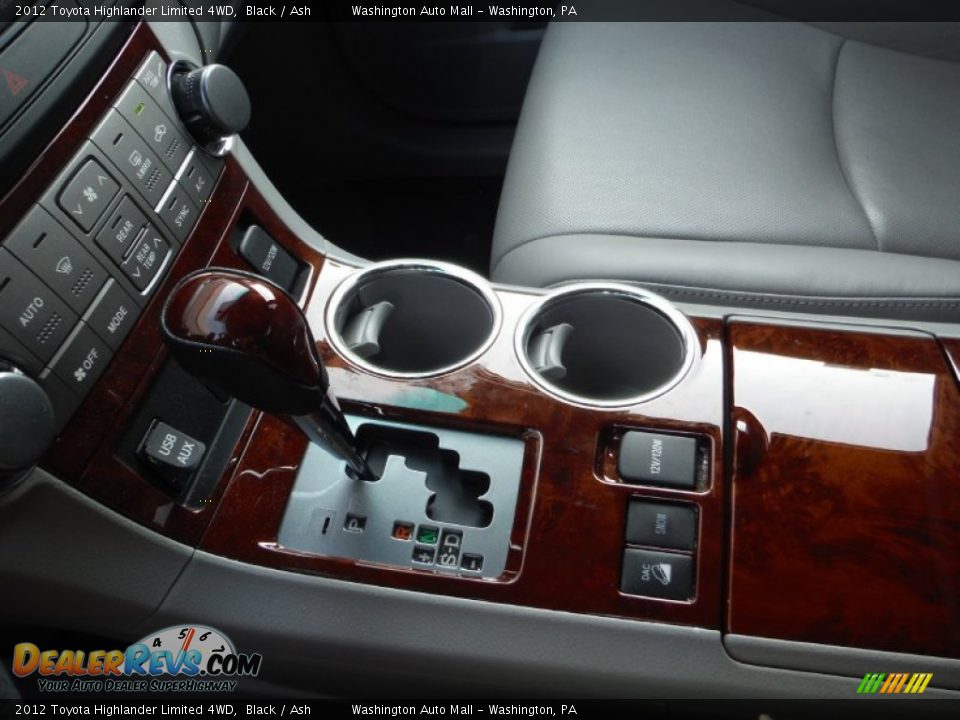 2012 Toyota Highlander Limited 4WD Black / Ash Photo #18