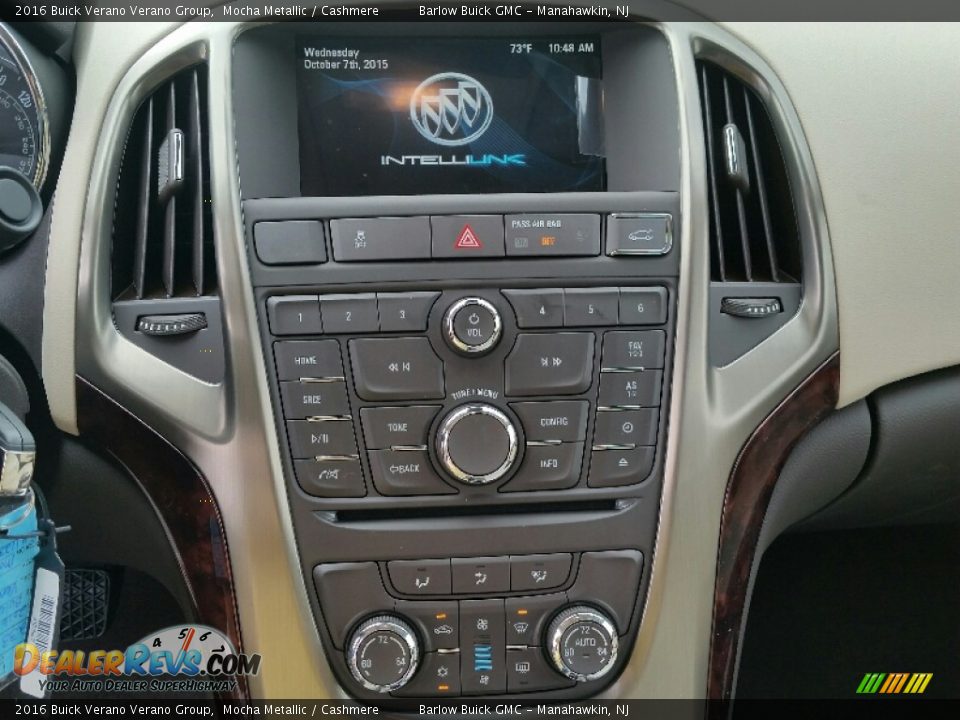 Controls of 2016 Buick Verano Verano Group Photo #9