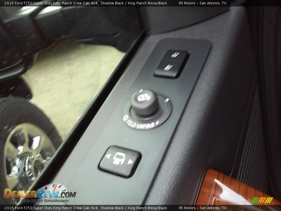 2016 Ford F250 Super Duty King Ranch Crew Cab 4x4 Shadow Black / King Ranch Mesa/Black Photo #6