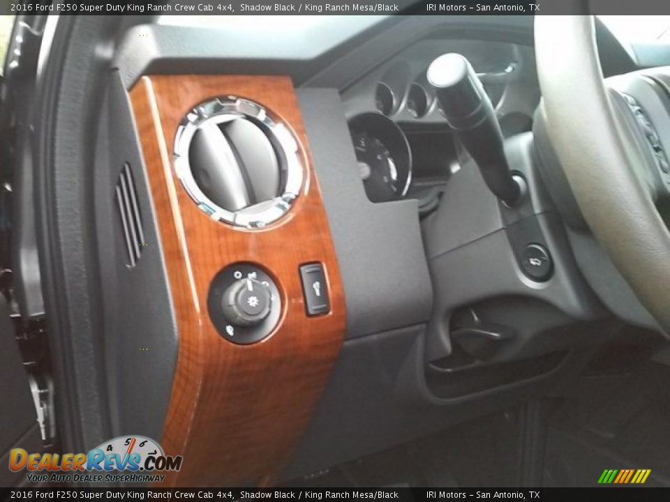 2016 Ford F250 Super Duty King Ranch Crew Cab 4x4 Shadow Black / King Ranch Mesa/Black Photo #8