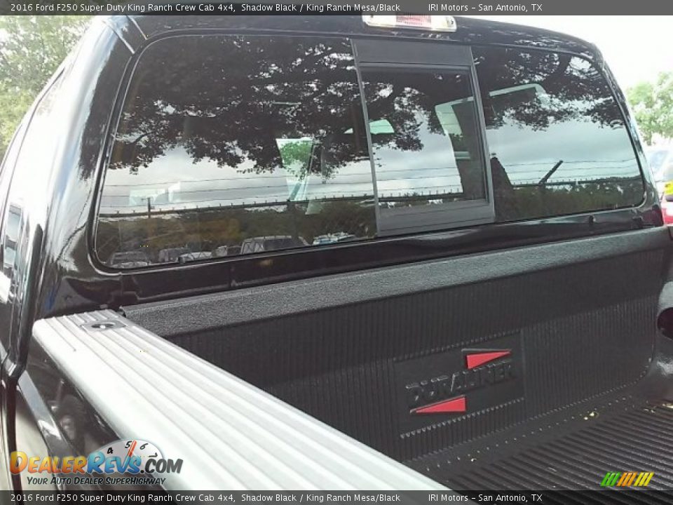 2016 Ford F250 Super Duty King Ranch Crew Cab 4x4 Shadow Black / King Ranch Mesa/Black Photo #17
