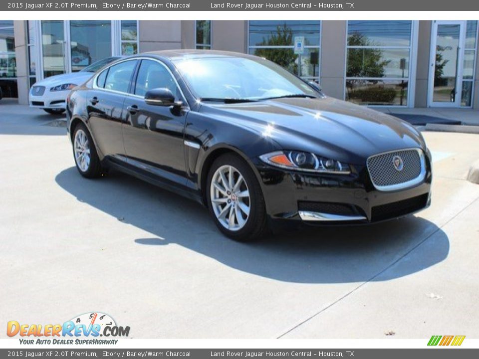 2015 Jaguar XF 2.0T Premium Ebony / Barley/Warm Charcoal Photo #1