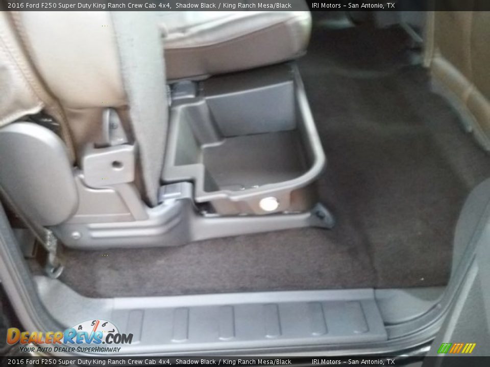 2016 Ford F250 Super Duty King Ranch Crew Cab 4x4 Shadow Black / King Ranch Mesa/Black Photo #29