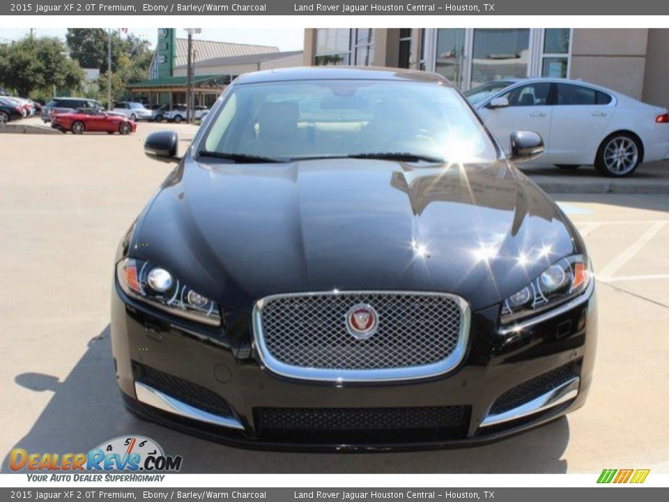 2015 Jaguar XF 2.0T Premium Ebony / Barley/Warm Charcoal Photo #5