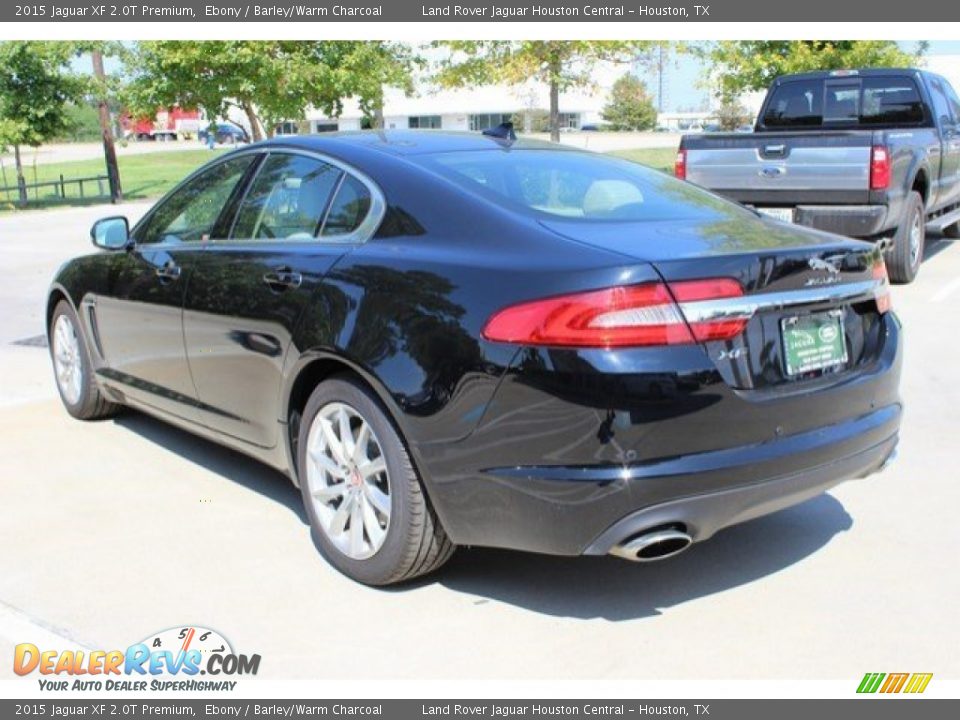 2015 Jaguar XF 2.0T Premium Ebony / Barley/Warm Charcoal Photo #8
