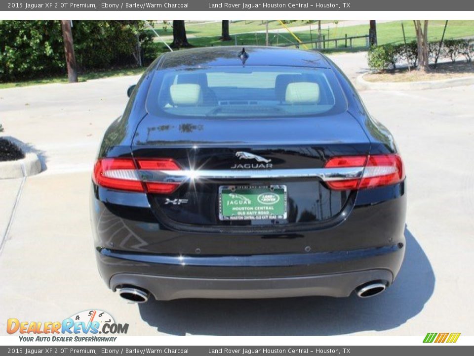 2015 Jaguar XF 2.0T Premium Ebony / Barley/Warm Charcoal Photo #9
