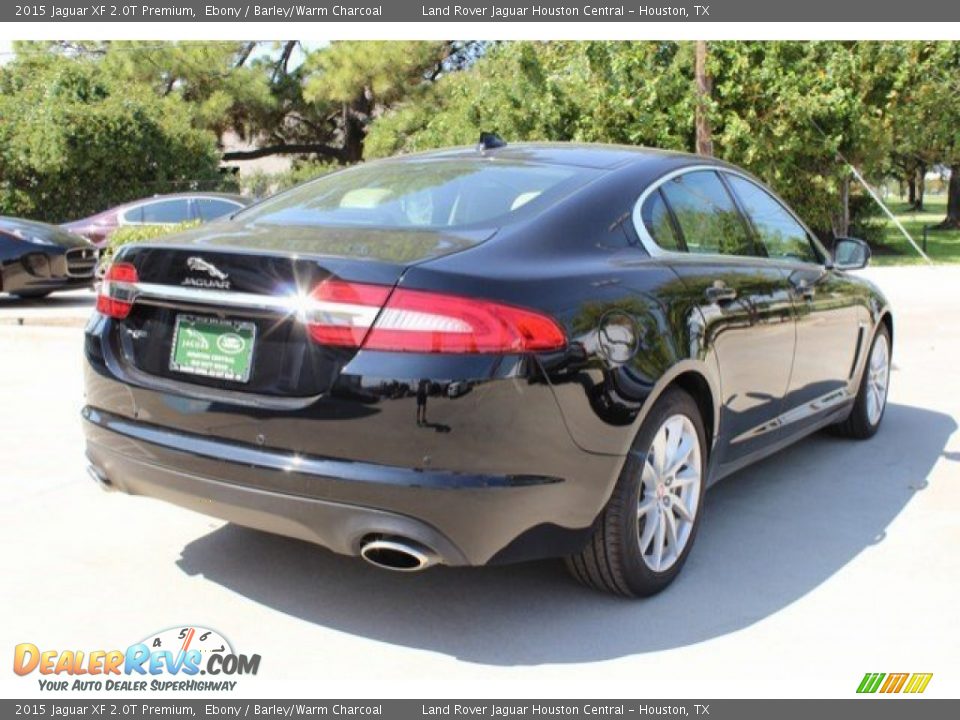 2015 Jaguar XF 2.0T Premium Ebony / Barley/Warm Charcoal Photo #10